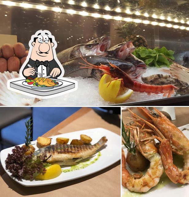 Fishing Lab Alle Murate serves a menu for seafood lovers