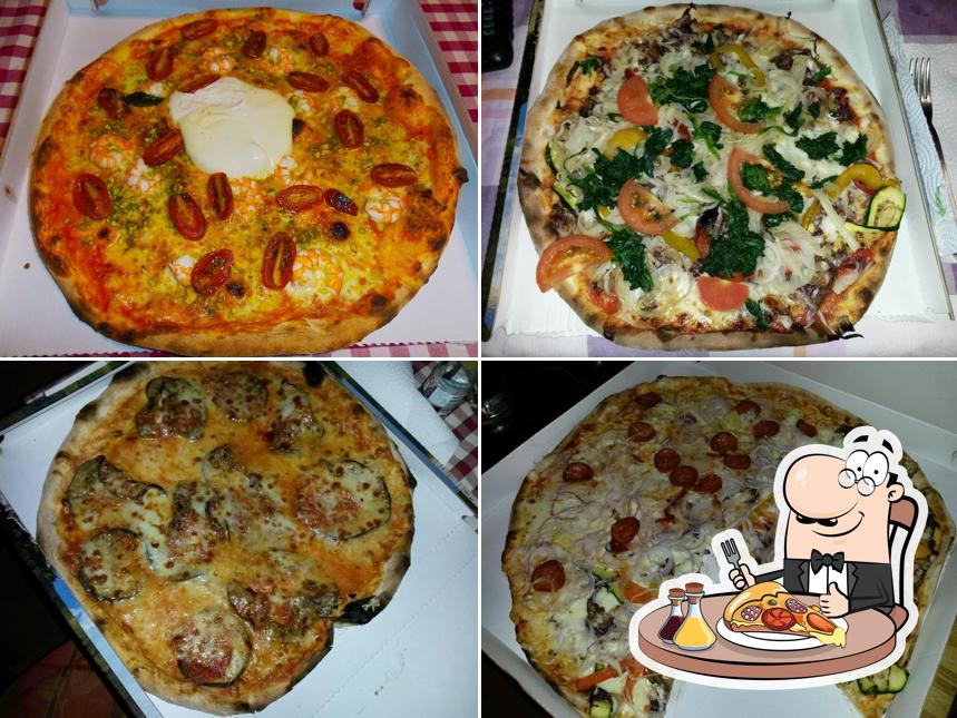 A Pizzeria Fortunato, puoi assaggiare una bella pizza