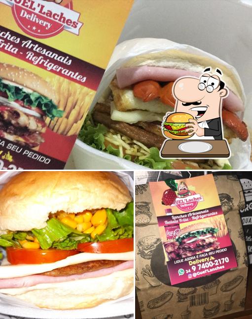 Hambúrguer em Guel Lanches
