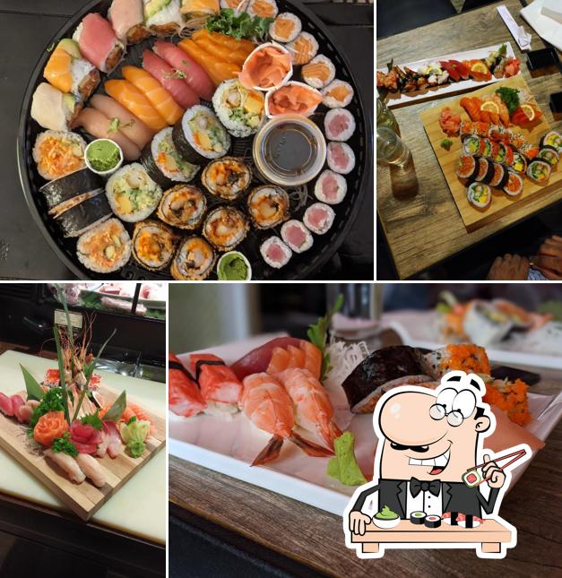 Les sushi sont disponibles à Okane Sushi Bar- Notre-Dame