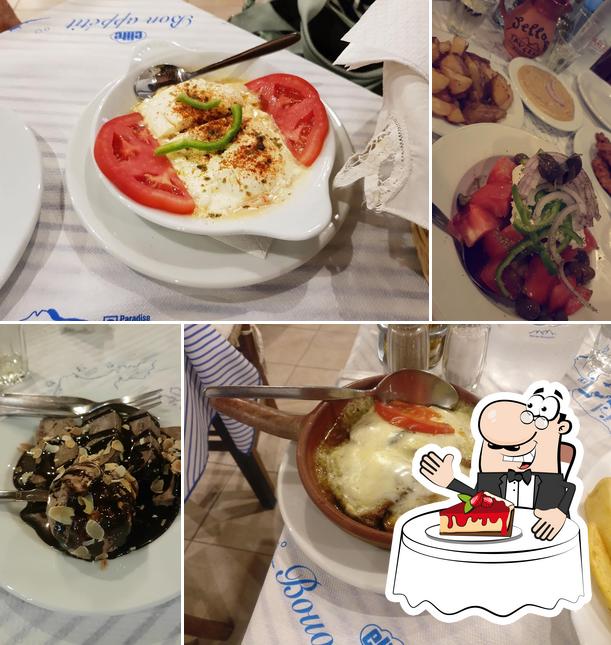 Taverna Sellada offers a variety of sweet dishes