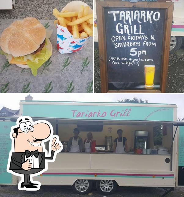 Look at this image of Tariarko Grill burger van