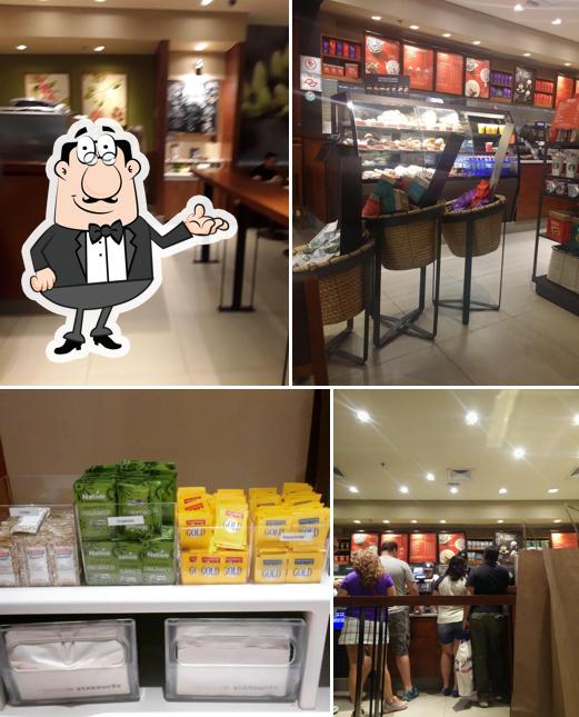 Veja imagens do interior do Starbucks