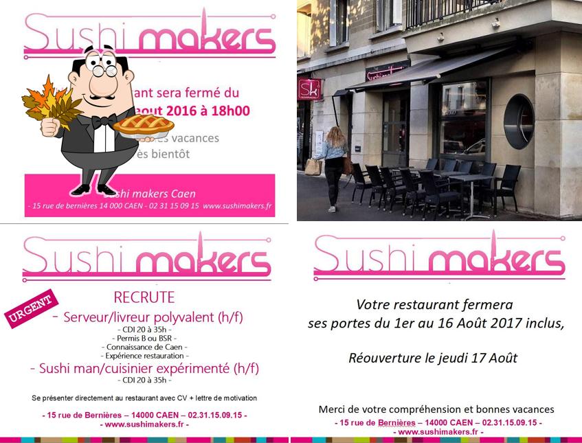 Sushi Makers restaurant, Caen - Menu du restaurant et commentaires