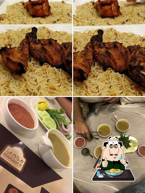 Food at Maraheb Restaurant - Mandi & Madfoon
