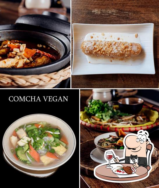 Comcha - Veganes Vietnamesisches Restaurant serviert Fleischspeisen