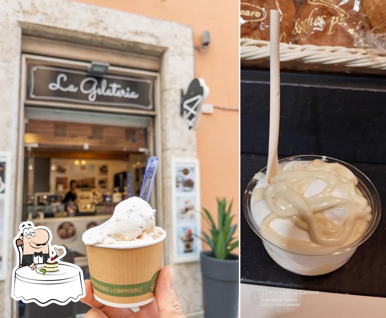 La Gelateria offre un'ampia gamma di dolci