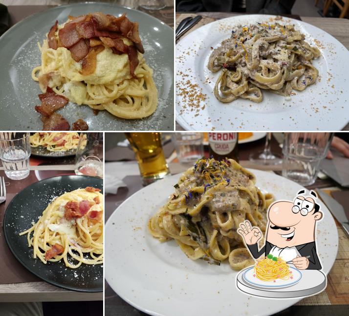 Spaghetti alla carbonara al Osteria Padì