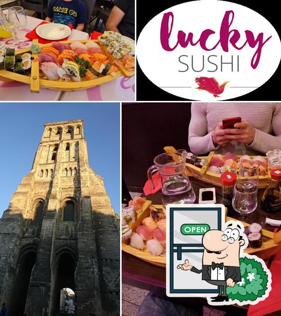 L'extérieur de Restaurant Japonais Lucky Sushi Tours