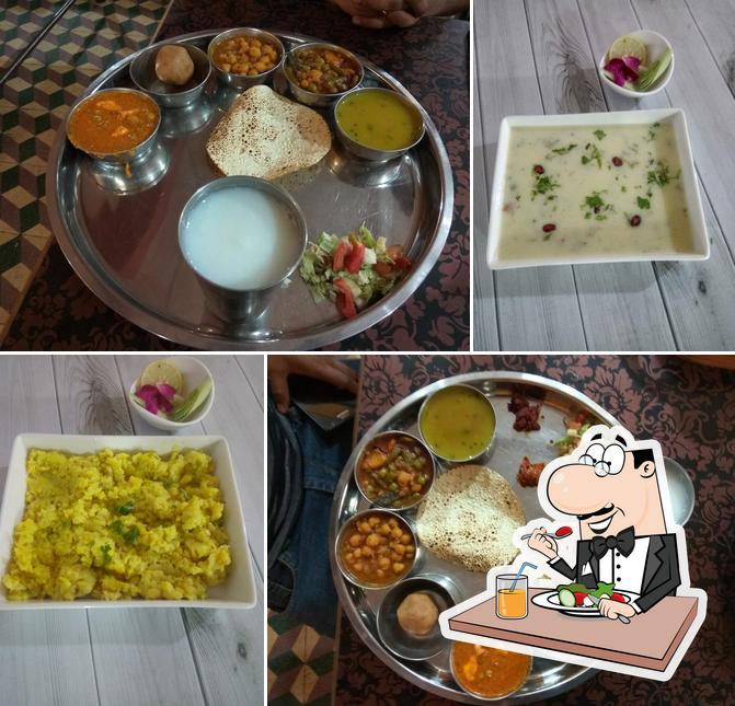 Meals at Kathiyawadi Dhaba