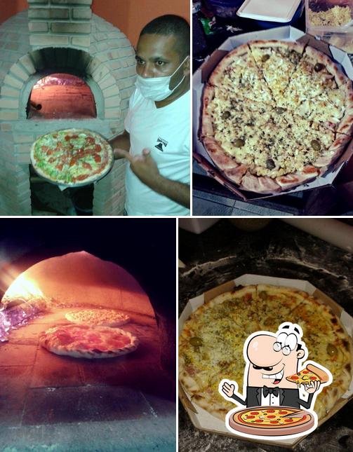 Escolha diversos estilos de pizza