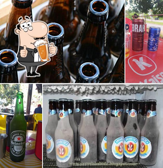 Peça uma tulipa de cerveja leve ou escura
