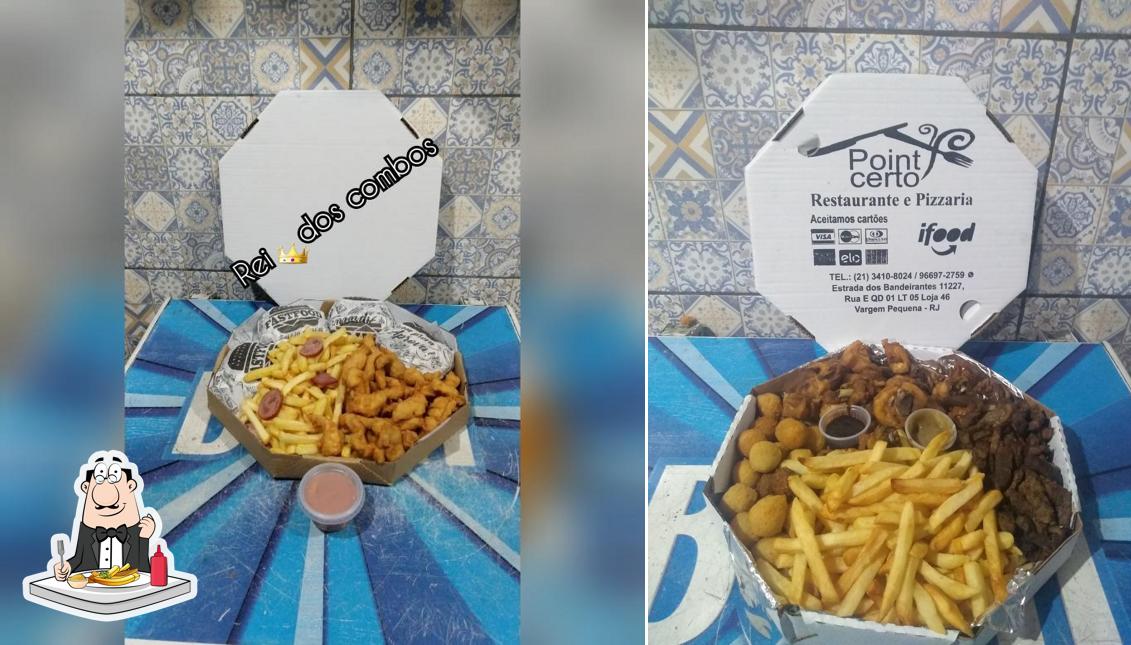 Experimente fritas no Rei dos combos fast food