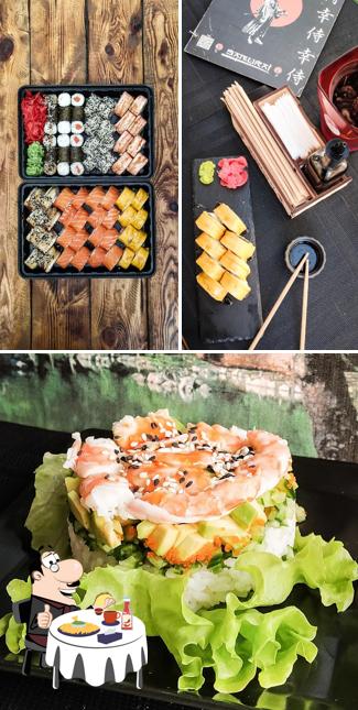 Käseplatte im Samurai Sushi