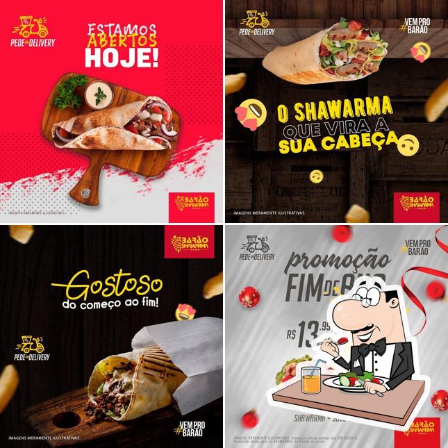 Barão Shawarma Food