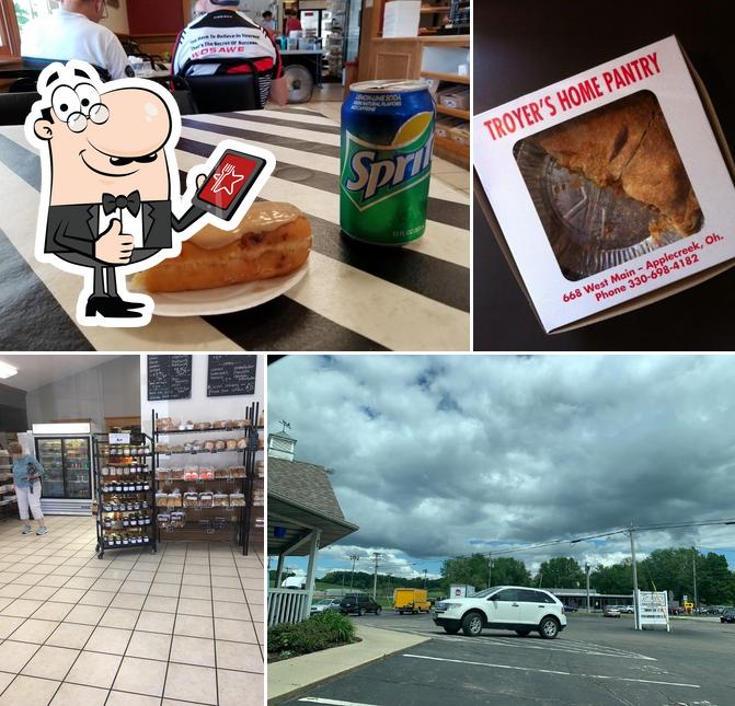 Troyer's Home Pantry in Apple Creek Restaurant menu and reviews