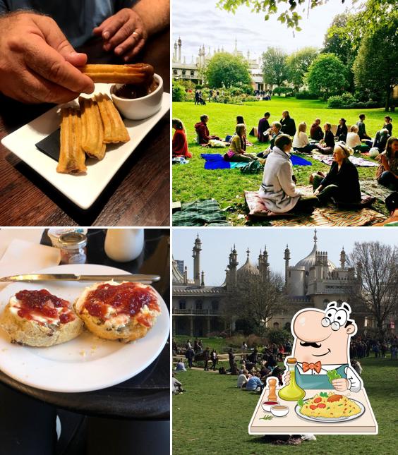 Pavilion Gardens Cafe in Brighton Restaurant menu and reviews