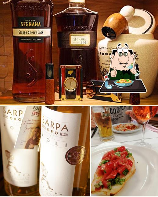 La foto di cibo e bevanda da Goodness Food & Wine Roma