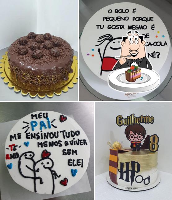Bolo de chocolate em Delicatessen MC
