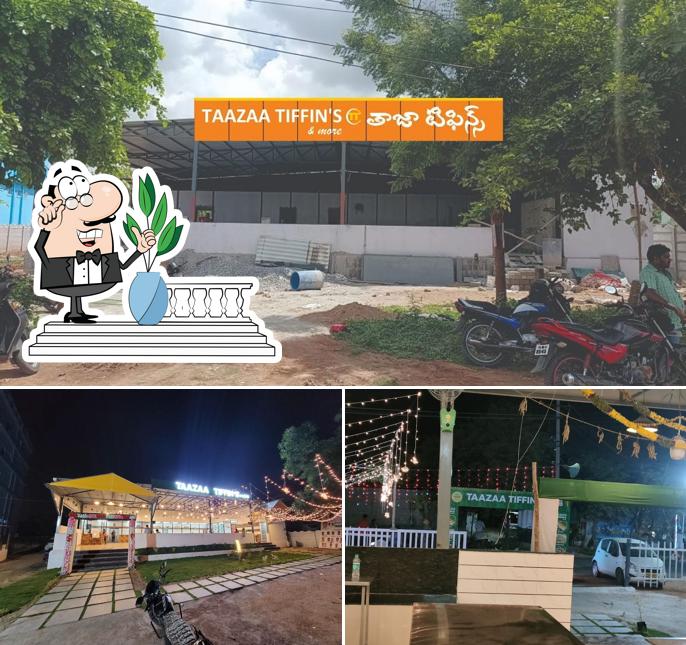 The exterior of TAAZAA TIFFIN'S & MORE