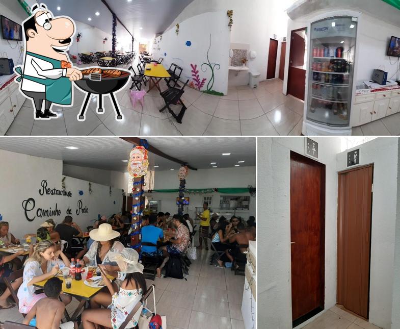 Look at the image of Restaurante caminho da praia