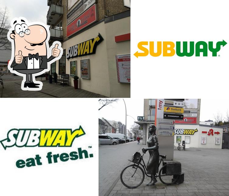 Взгляните на изображение фастфуда "Subway"