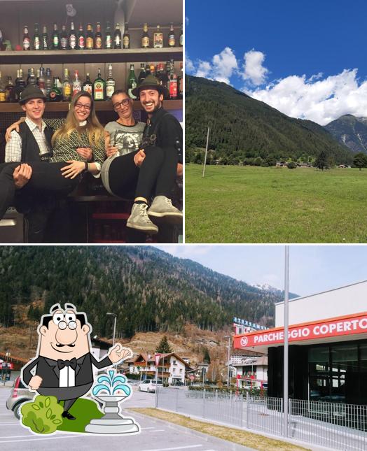 La immagine della esterno e bancone da bar di Bar Posta