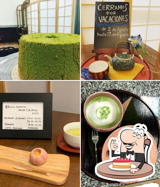 Café Wagashi Utatane, Madrid, C. de Andrés Mellado Carta del
