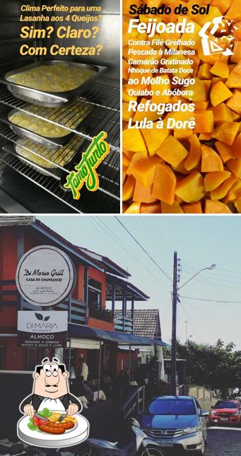 Comida em Restaurante Di Maria