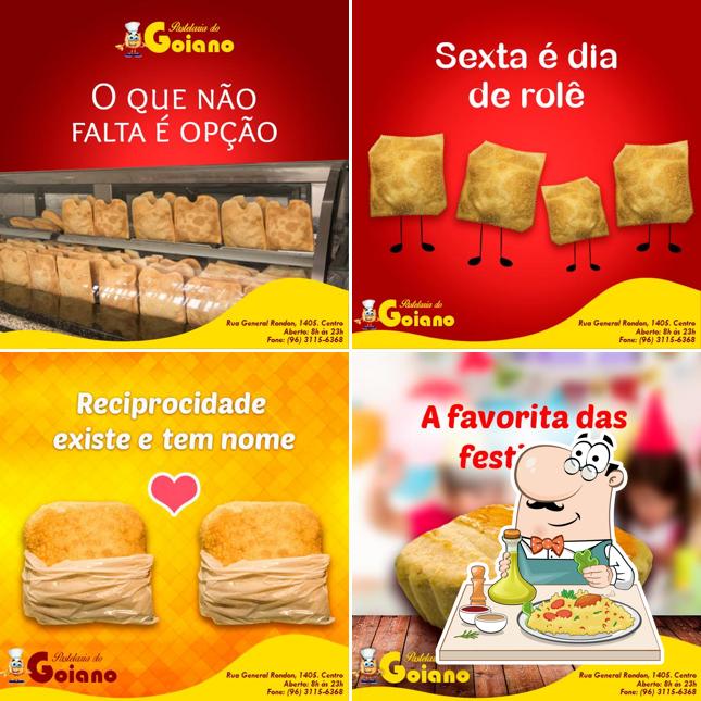 Comida em Pastelaria do Goiano