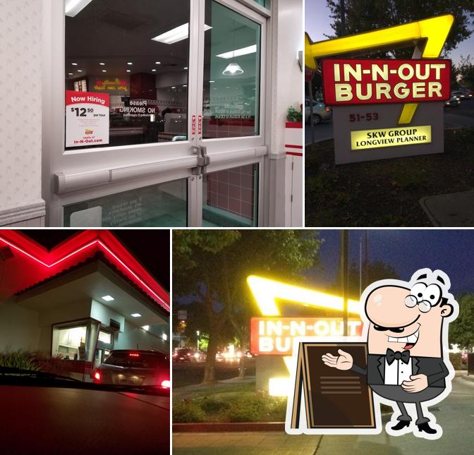 Enjoy the view outside In-N-Out Burger