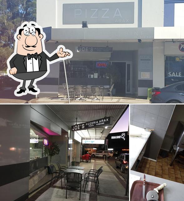 Joe's Pizzeria Arax in Lindfield Restaurant menu and reviews