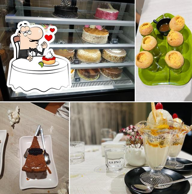 Lollino Cafe Taliparamba provides a variety of sweet dishes