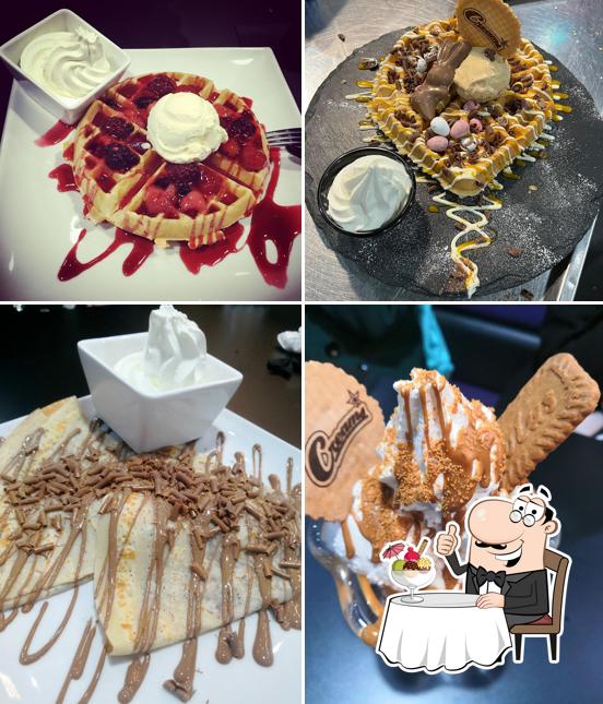 Creams Cafe Italian Gelato Cheethamhill (waffles /crepes/ Cookies Dough