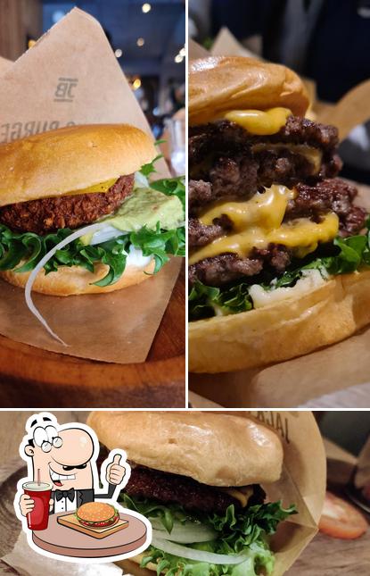 Get a burger at Jack's Burger Vasastan