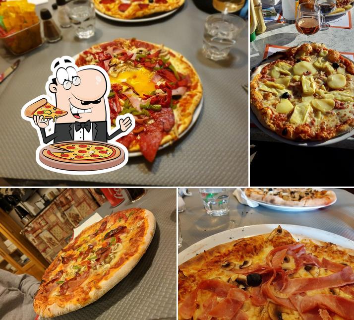 Prenez des pizzas à Restaurant La Bouille