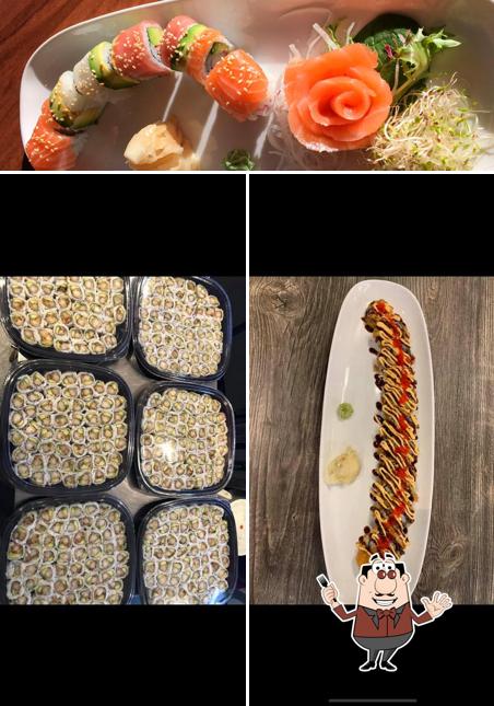 Food at Nishiki Sushi & Wok Stovner AS