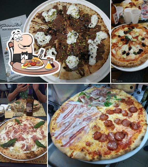 Choisissez des pizzas à Pizzart Da Luca