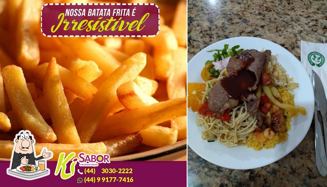 Platos en Restaurante Ki Sabor - O Melhor Frango da Cidade