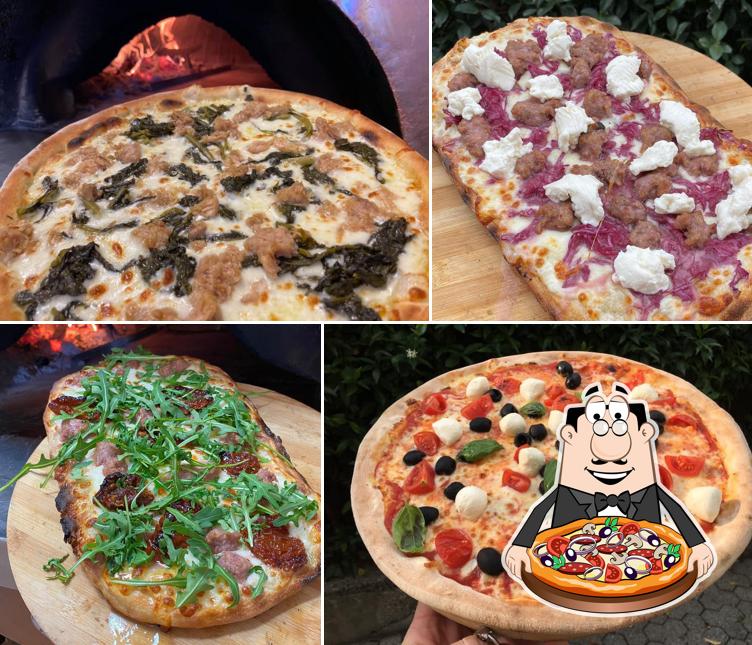 Scegli tra le svariate varianti di pizza