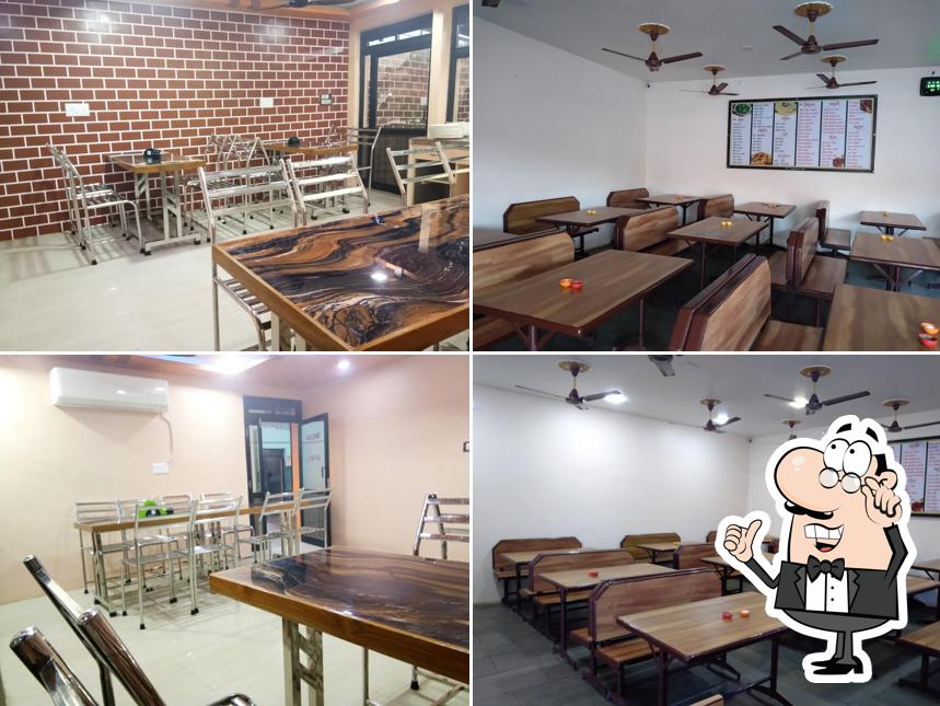 The interior of Alankar Restaurant