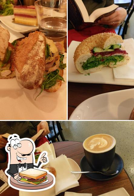 Order a sandwich at Noisette Bentleigh