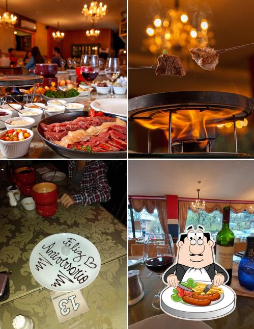 Comida em Royal Fondue Gramado