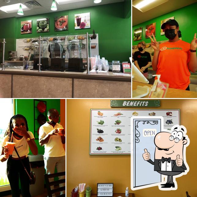 Kwench Juice Cafe Raleigh in Raleigh Restaurant menu and reviews