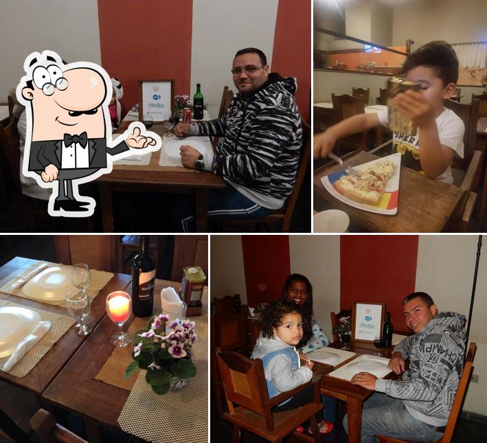 O interior do Briza Pizzaria ( Desde 1999 )