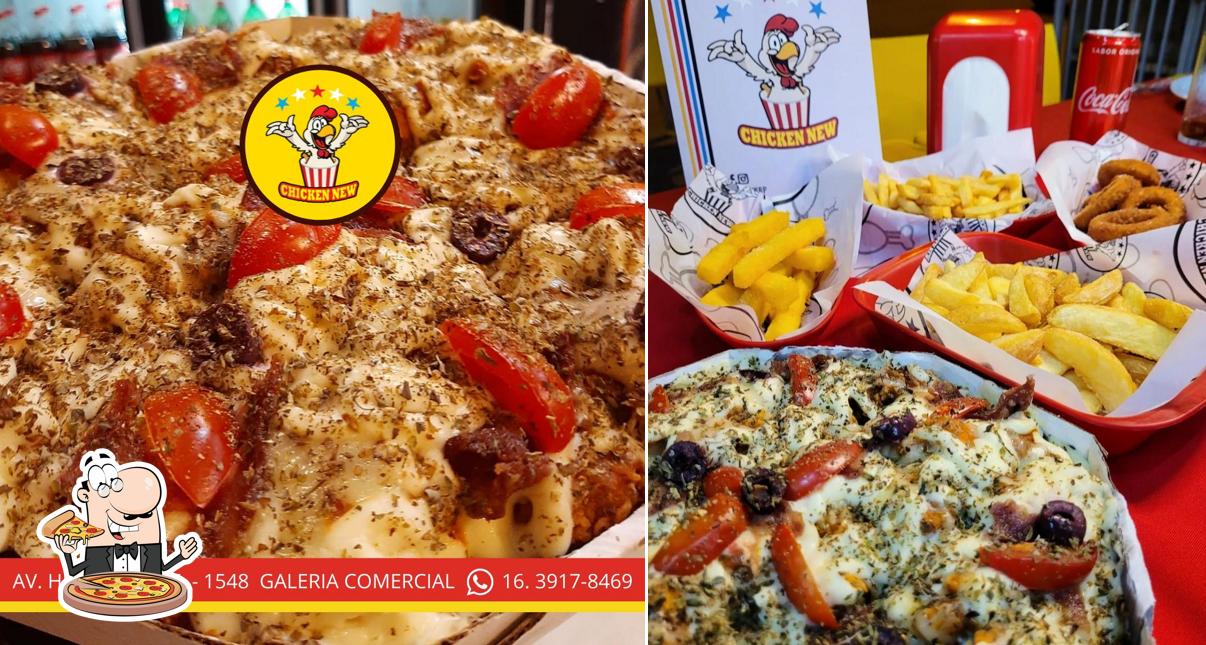 Consiga pizza no Chicken New - frango frito Henri Nestlé