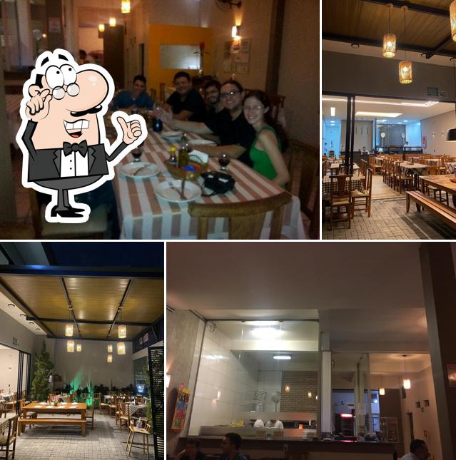 Veja imagens do interior do Giardino Pizzaria