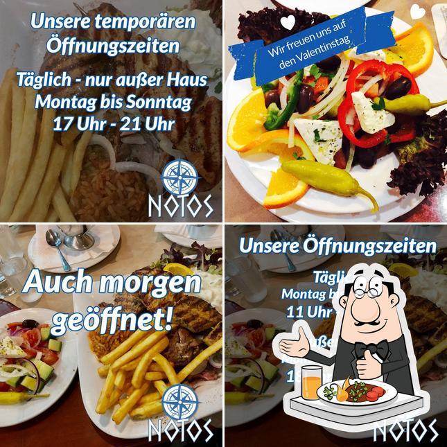Food at Restaurant Notos Bremen