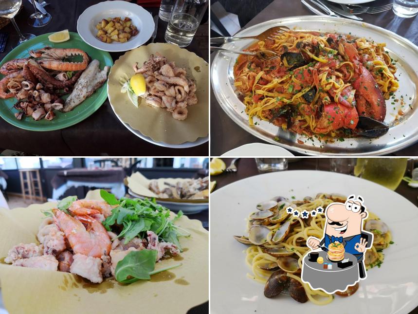 Cibo al Ristorante Trattoria Il Mare