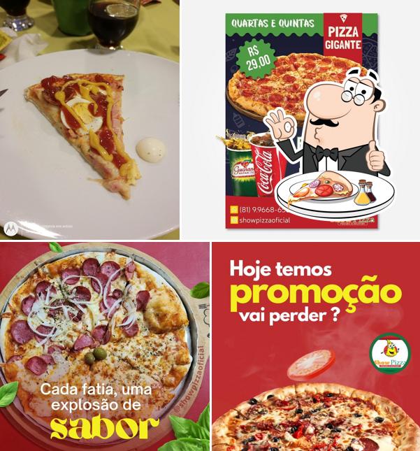 Experimente pizza no Show Pizza